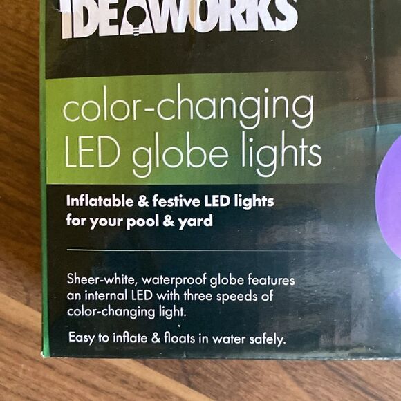 Color changing LED globe lights - Picture 2 of 5